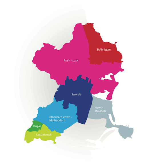 Fingal County Council Area Map